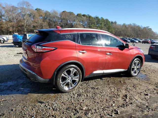  NISSAN MURANO 2017 Red