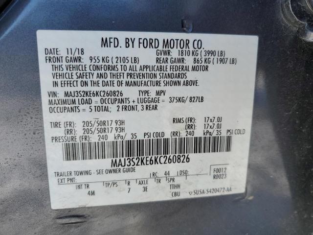 2019 FORD ECOSPORT TITANIUM