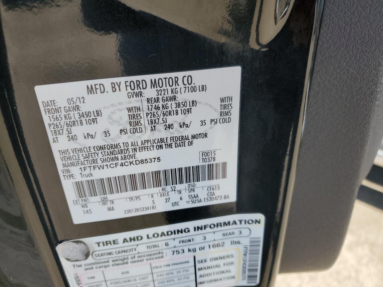2012 Ford F-150 - Image 14
