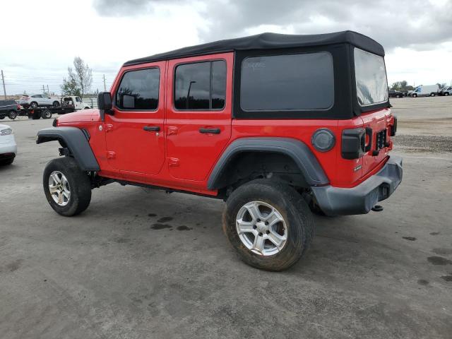  JEEP WRANGLER 2018 Red