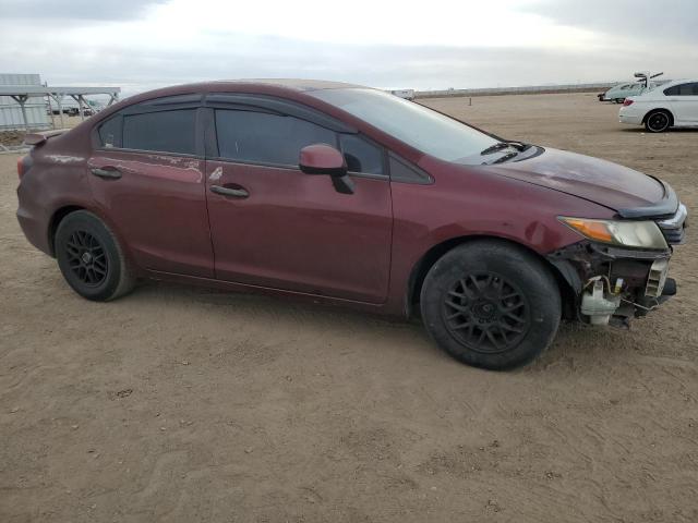  HONDA CIVIC 2012 Burgundy