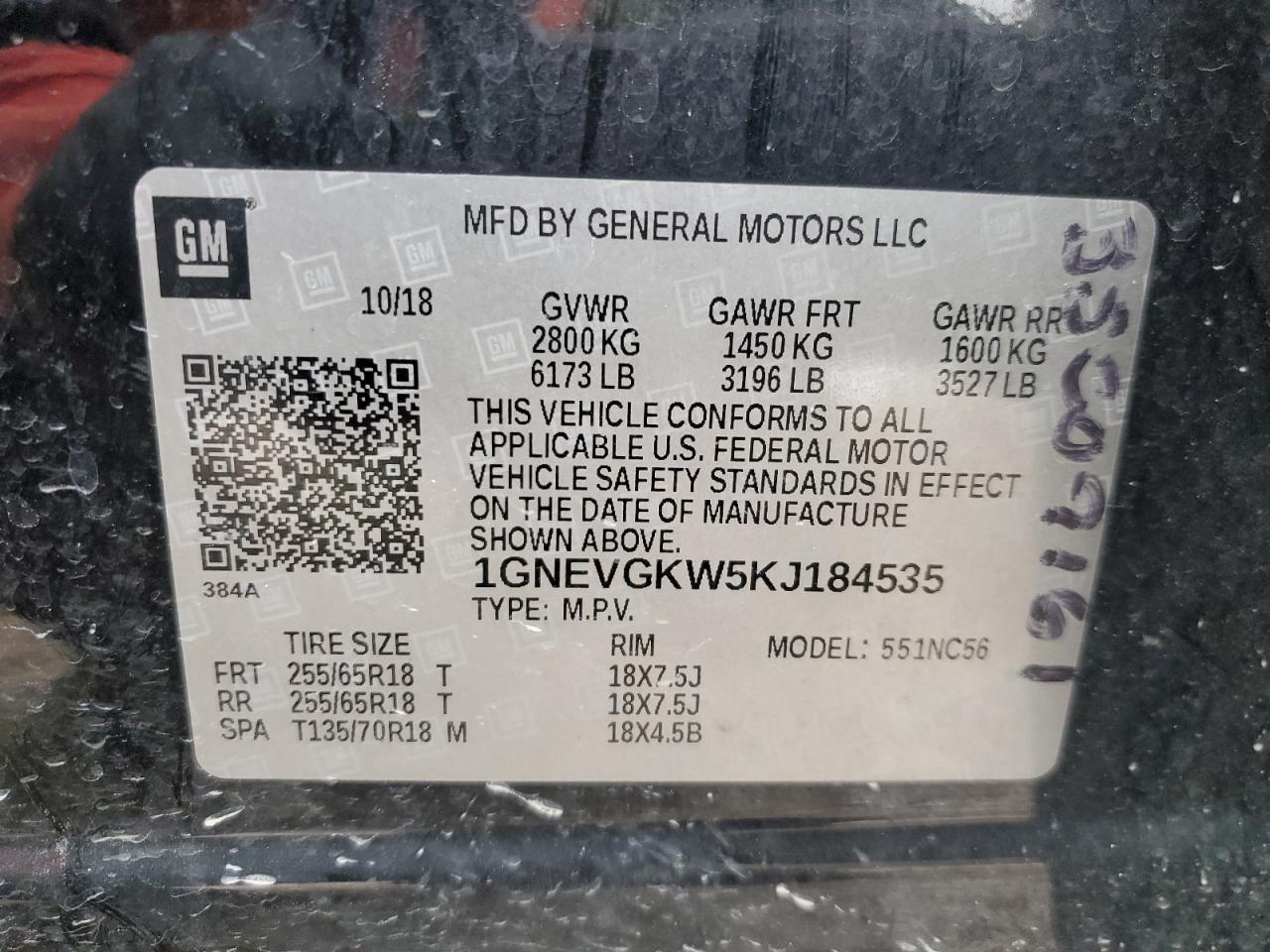2019 Chevrolet Traverse - Image 13