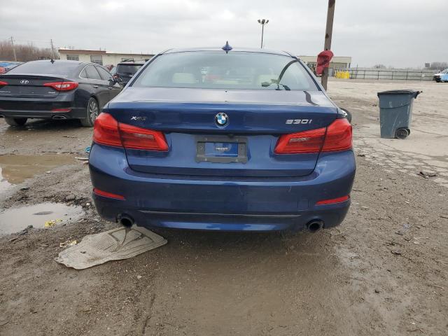  BMW 5 SERIES 2017 Blue