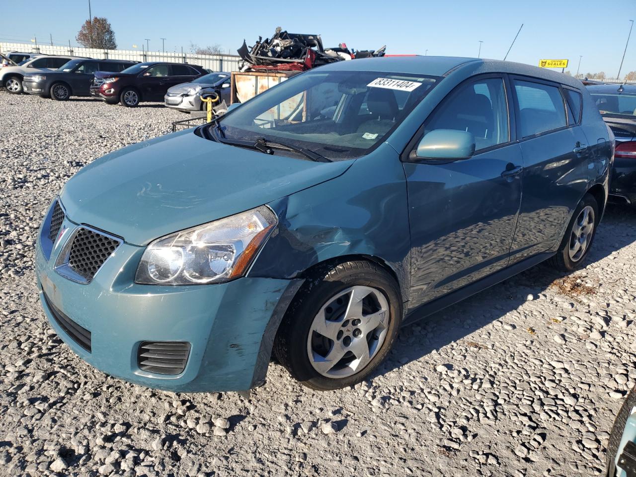 2009 Pontiac Vibe VIN: 5Y2SP67869Z406411 Lot: 83311404