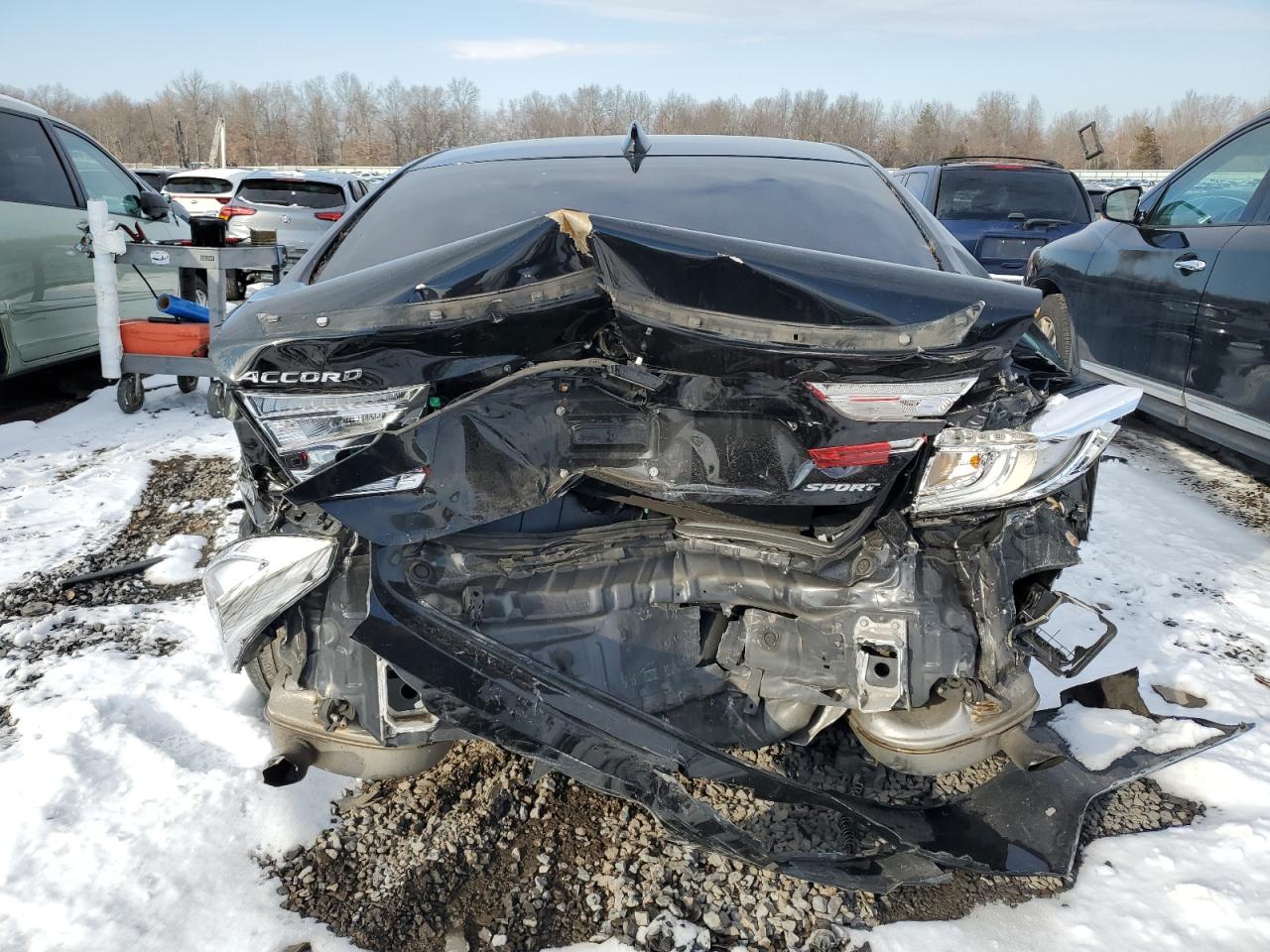 2021 Honda Accord Sport VIN: 1HGCV1F38MA092711 Lot: 86253374