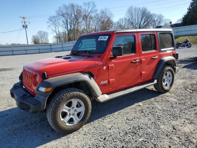  JEEP WRANGLER 2020 Czerwony