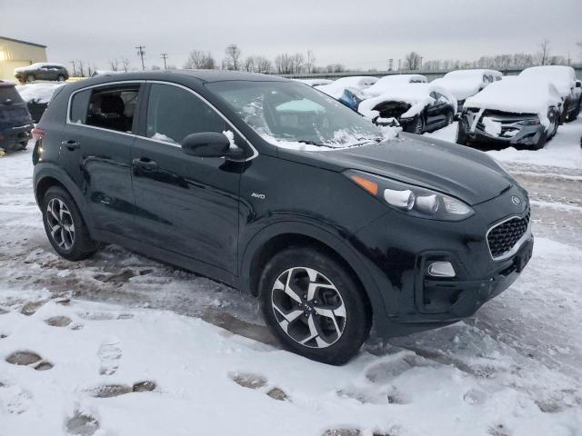  KIA SPORTAGE 2021 Чорний