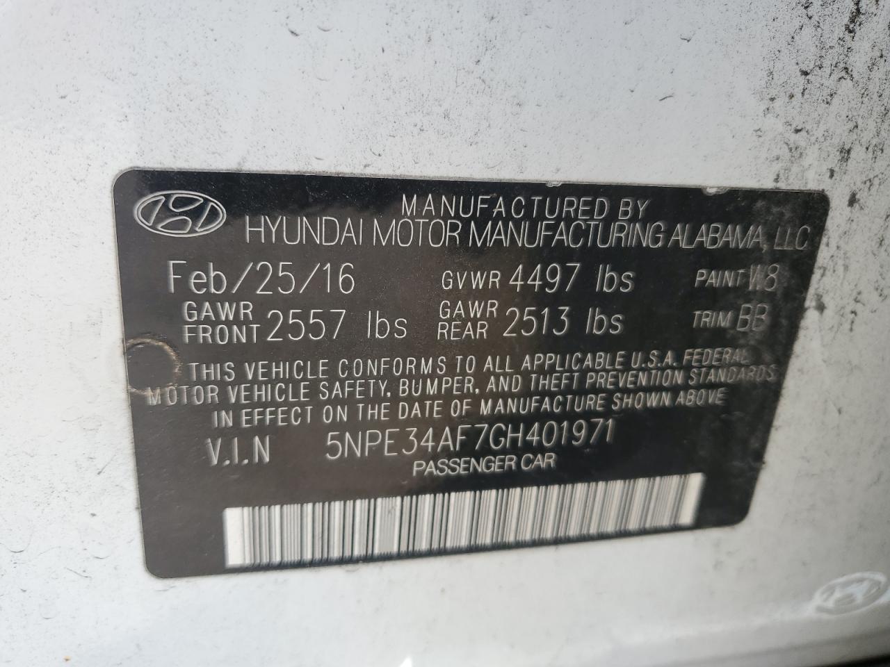 2016 Hyundai Sonata - Image 12