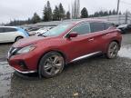 2019 Nissan Murano S на продаже в Graham, WA - Front End