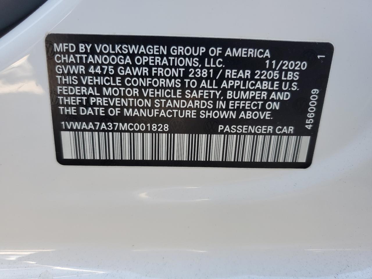 2021 Volkswagen Passat - Image 13