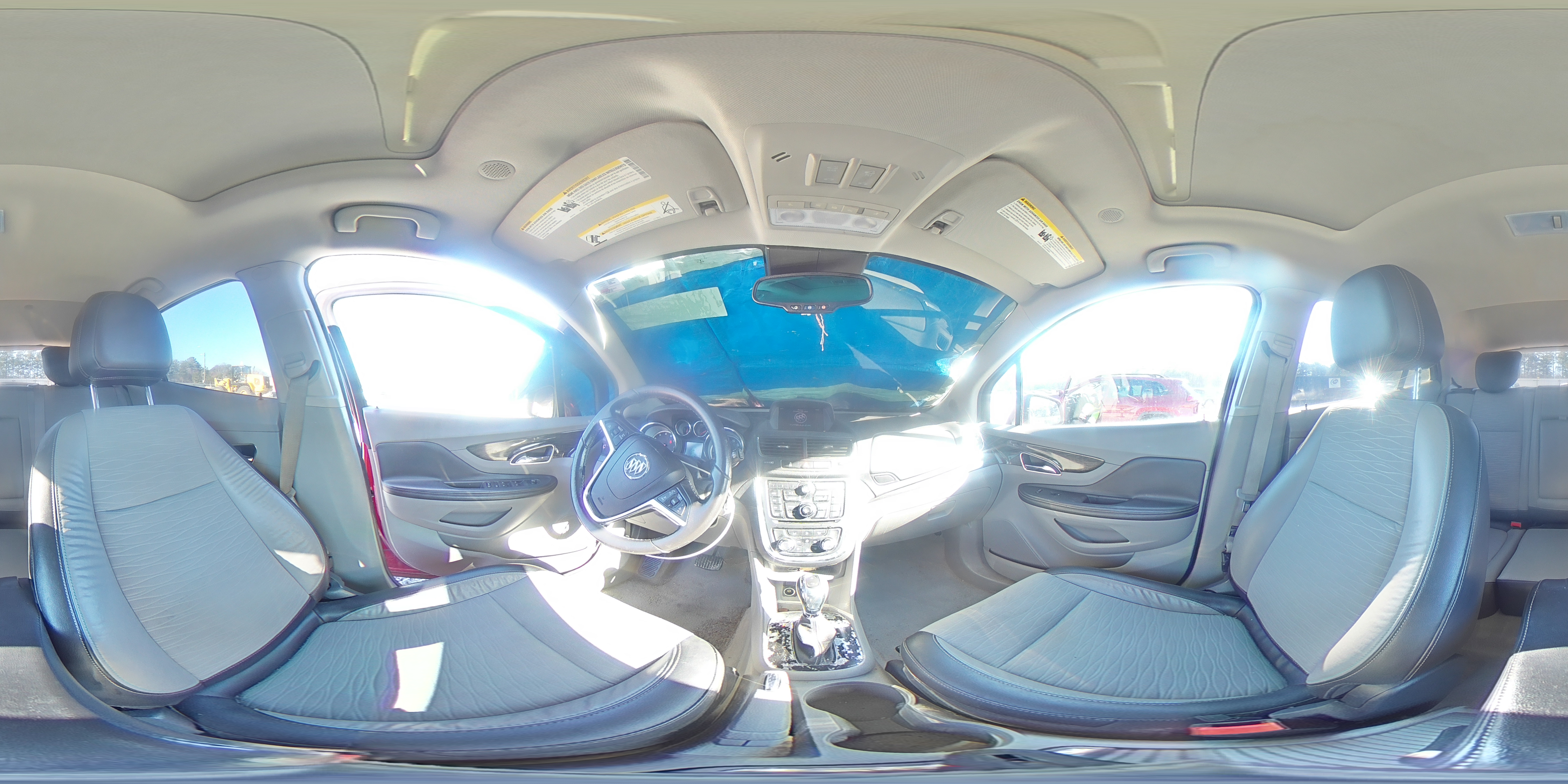 2015 BUICK ENCORE with SIDE damage, VIN KL4CJFSB7FB110109