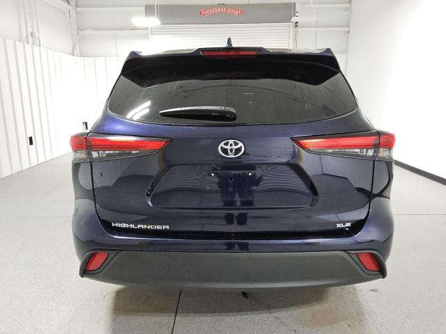  TOYOTA HIGHLANDER 2023 Granatowy