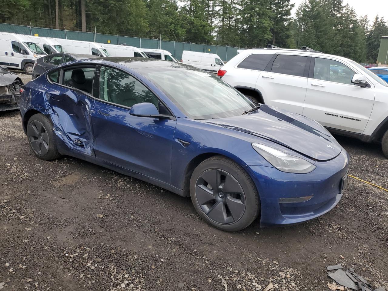 VIN 5YJ3E1EA7PF610110 2023 TESLA MODEL 3 no.4