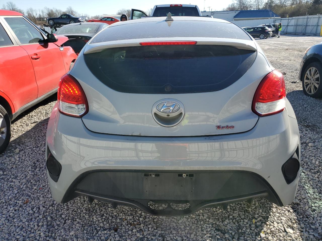 2014 Hyundai Veloster Turbo VIN: KMHTC6AE3EU201081 Lot: 83584754