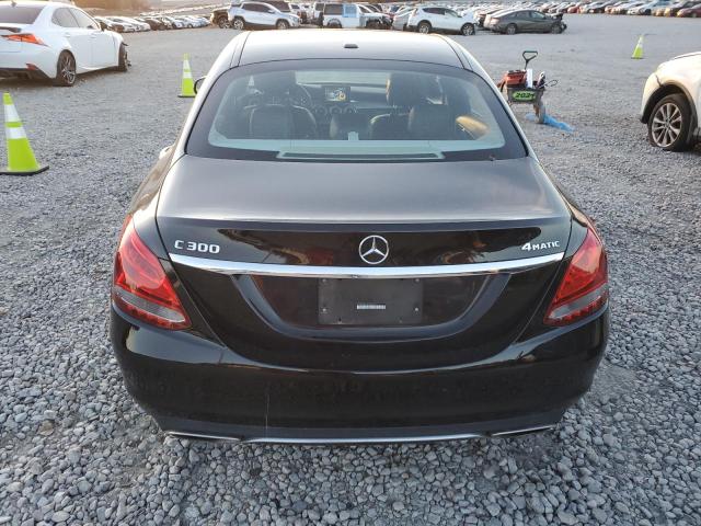  MERCEDES-BENZ C-CLASS 2018 Czarny