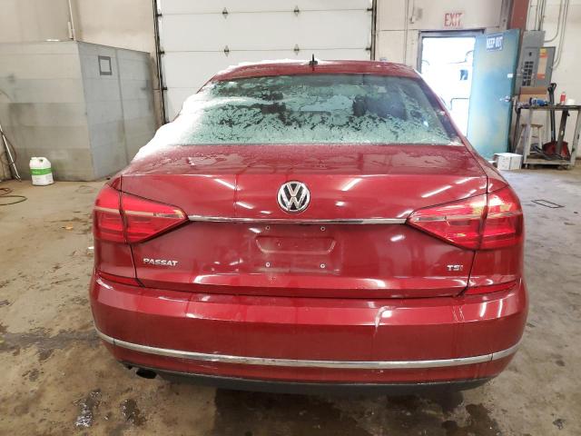  VOLKSWAGEN PASSAT 2016 Czerwony