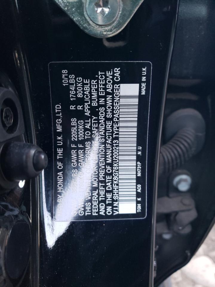 2019 Honda Civic - Image 12