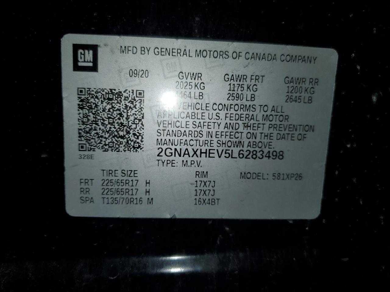 2020 Chevrolet Equinox - Image 13