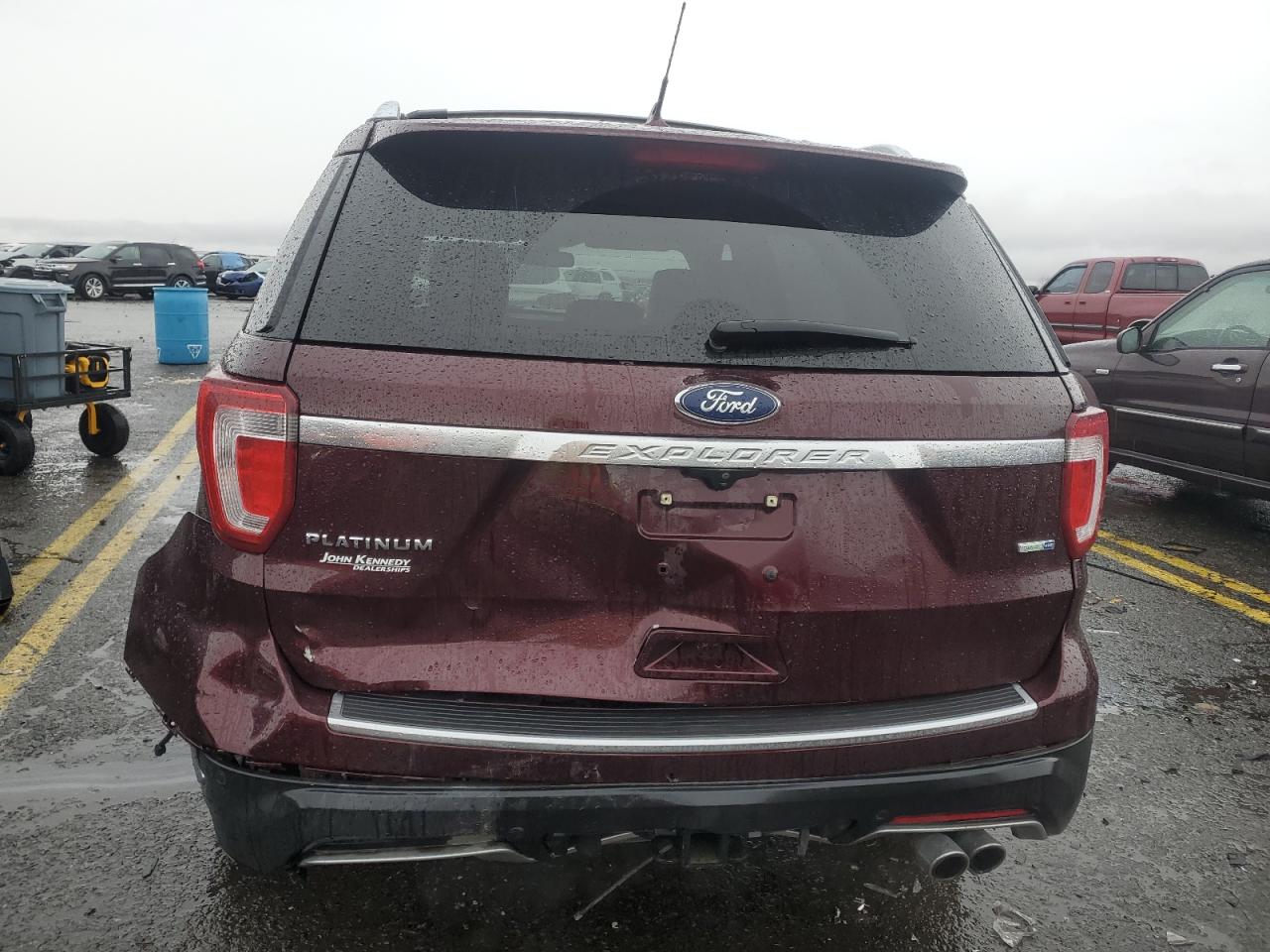 2018 Ford Explorer Platinum VIN: 1FM5K8HT6JGC79763 Lot: 84527074