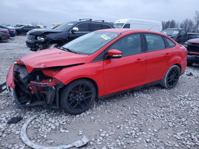 Sedans FORD FOCUS 2016 Red