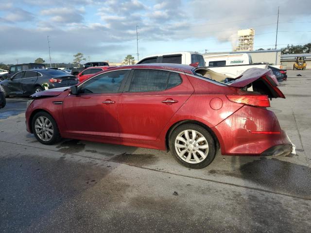 Sedans KIA OPTIMA 2015 Red