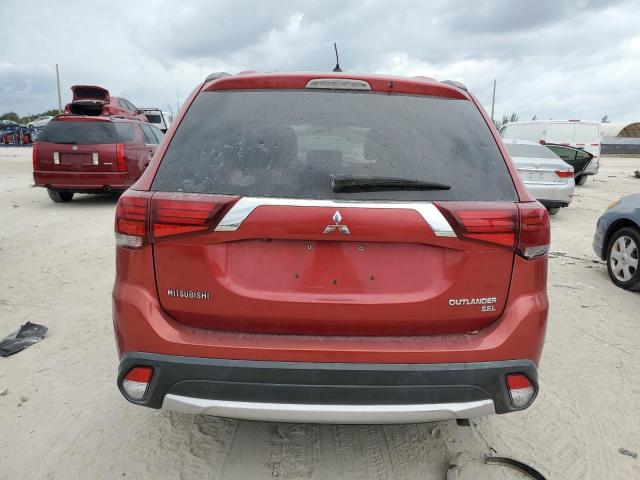  MITSUBISHI OUTLANDER 2016 Czerwony