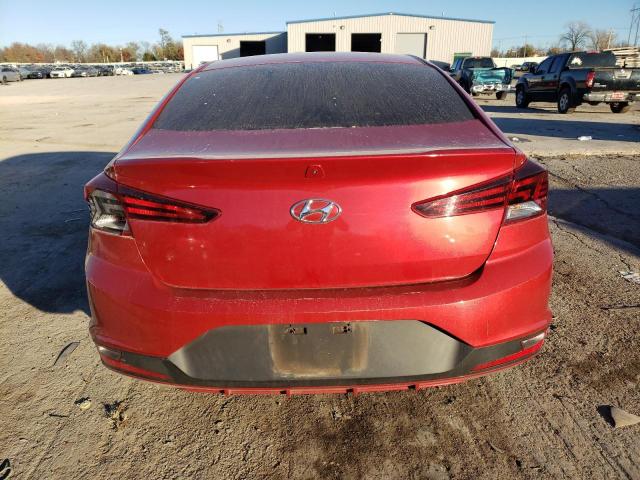  HYUNDAI ELANTRA 2019 Burgundy