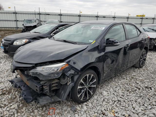  TOYOTA COROLLA 2017 Black