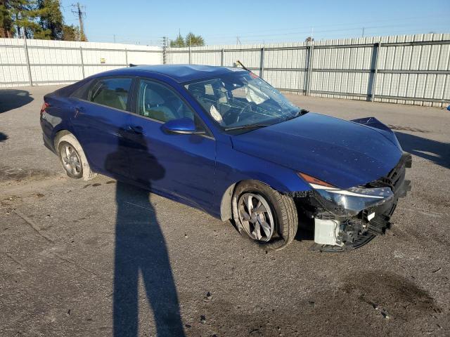  HYUNDAI ELANTRA 2021 Синий