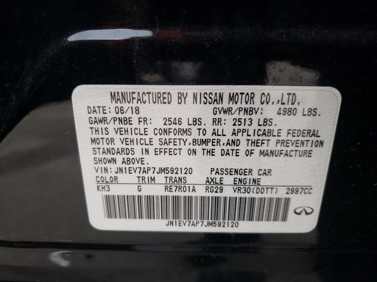 2018 Infiniti Q50 - Image 15