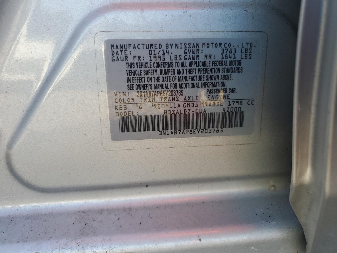 2014 Nissan Sentra - Image 12