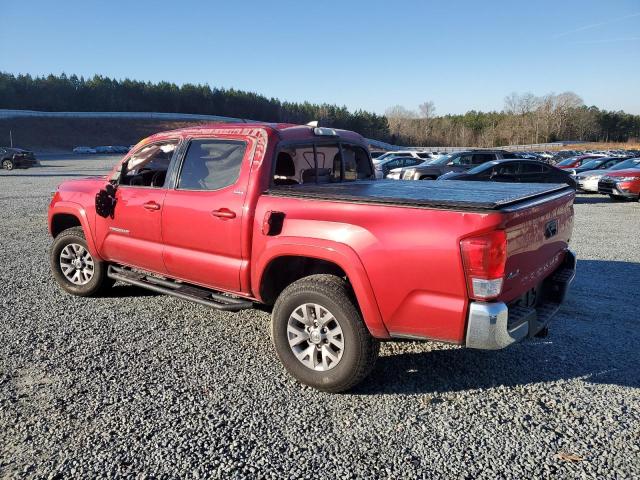  TOYOTA TACOMA 2017 Czerwony