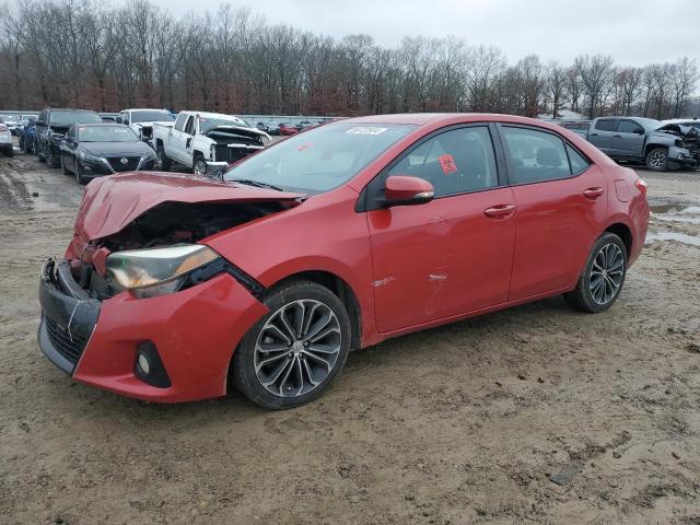 Sedans TOYOTA COROLLA 2015 Czerwony