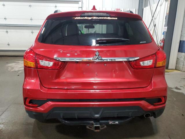  MITSUBISHI OUTLANDER 2018 Red