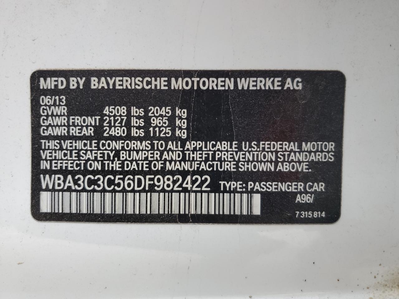 2013 BMW 3er - Image 14
