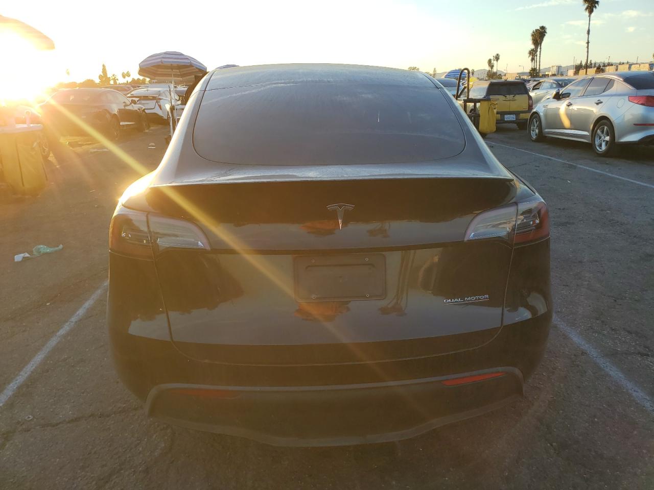 2022 Tesla Model Y VIN: 7SAYGDEFXNF523217 Lot: 86001784