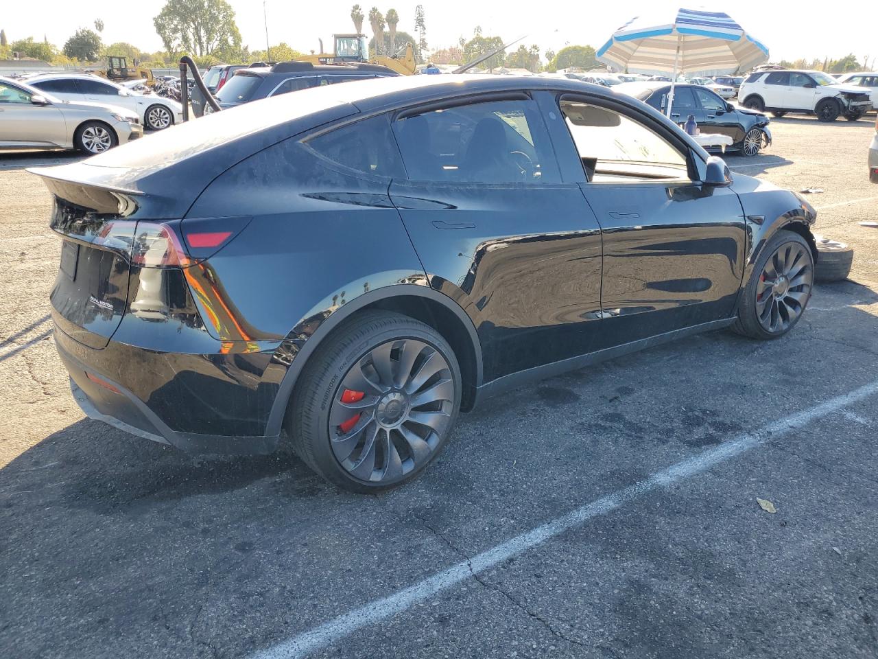 VIN 7SAYGDEF1RF163776 2024 TESLA MODEL Y no.3