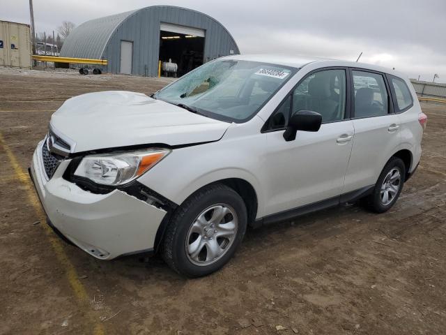  SUBARU FORESTER 2014 Білий