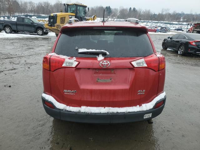  TOYOTA RAV4 2014 Red