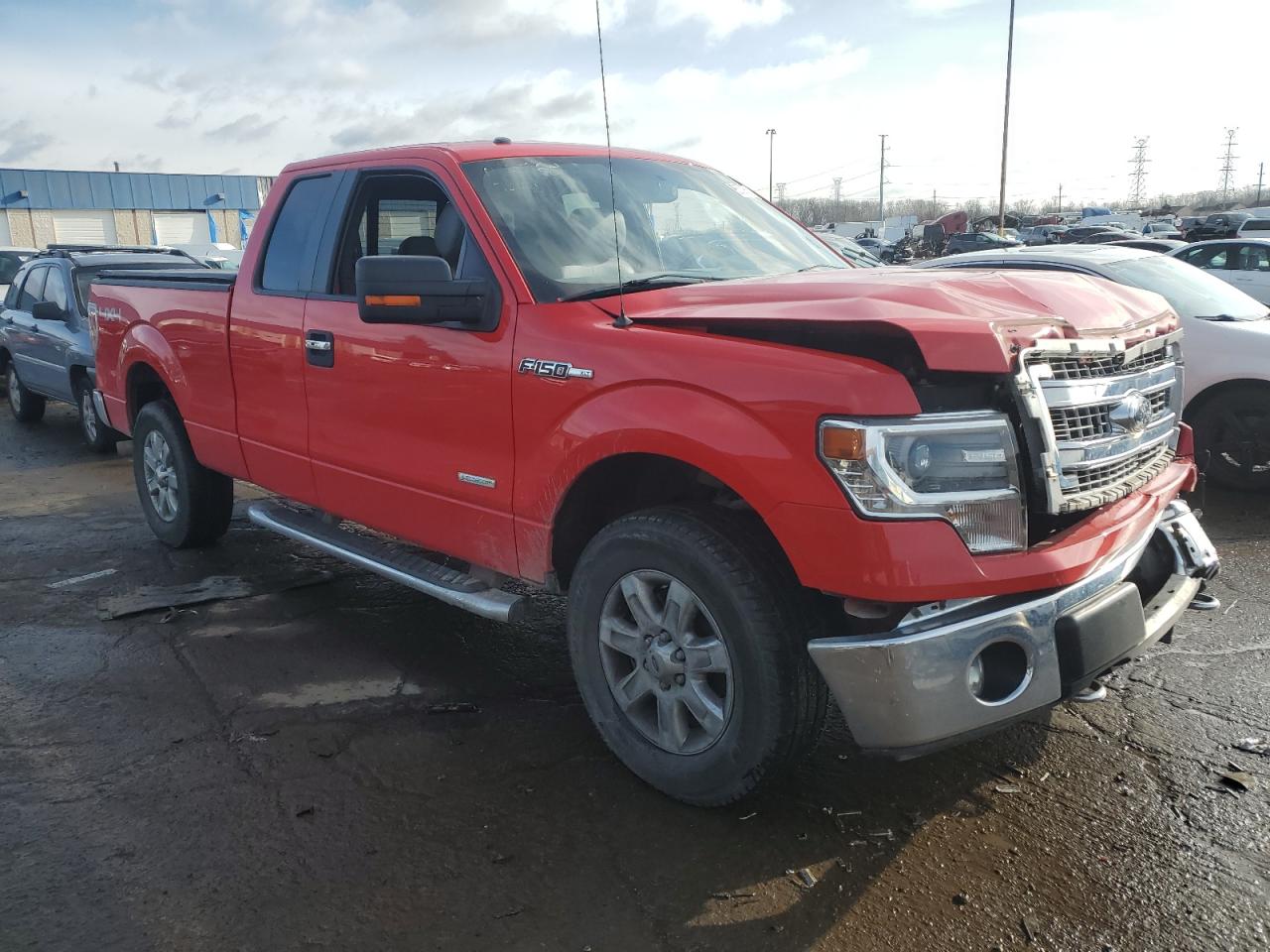 VIN 1FTFX1ET9EFD07640 2014 FORD F-150 no.4