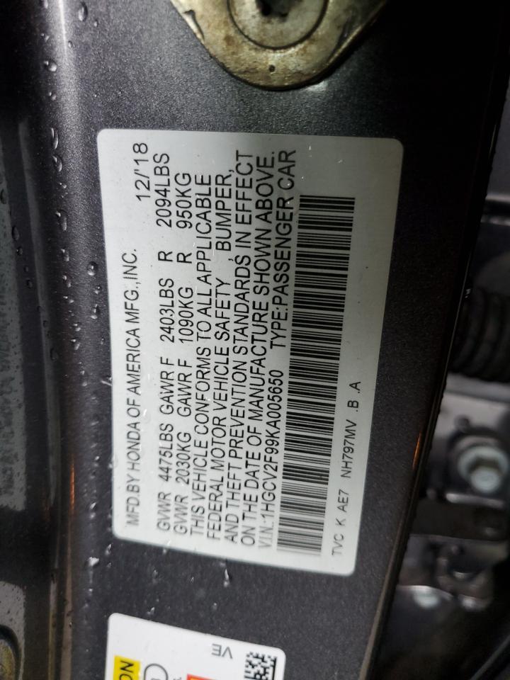 2019 Honda Accord - Image 13