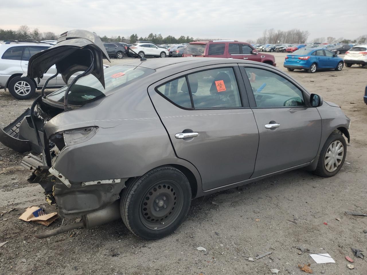 2013 Nissan Versa S grey sedan gas 3N1CN7AP2DL869150 photo #4