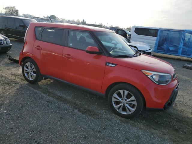  KIA SOUL 2016 Czerwony