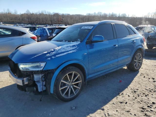  AUDI Q3 2018 Синий