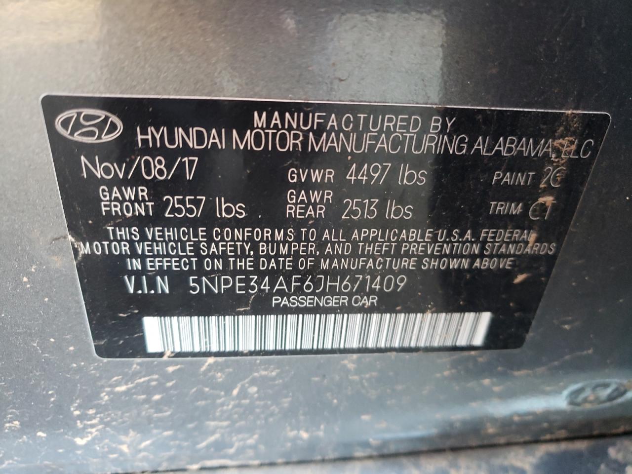 2018 Hyundai Sonata - Image 14
