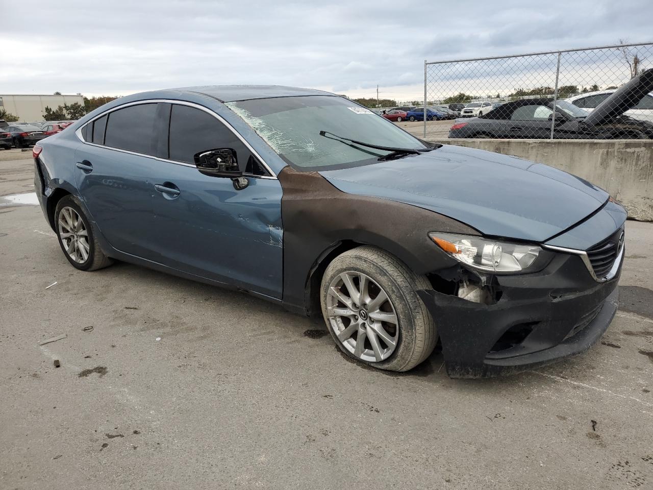 VIN JM1GL1U52H1118591 2017 MAZDA 6 no.4