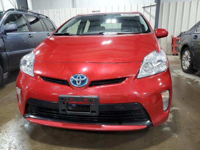  TOYOTA PRIUS 2014 Червоний