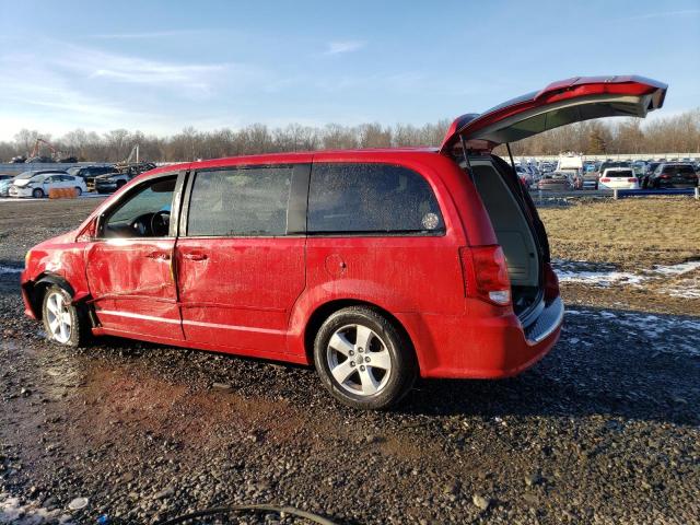 DODGE CARAVAN 2013 Красный