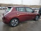 2017 Nissan Leaf S للبيع في Littleton، CO - Front End