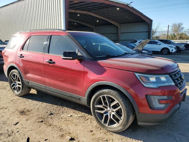  FORD EXPLORER 2016 Red